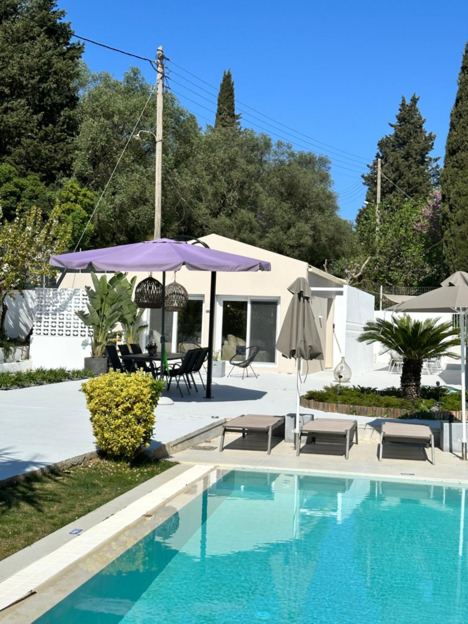 Grande Terra Villas With Swimming Pool Spartylas Exterior foto